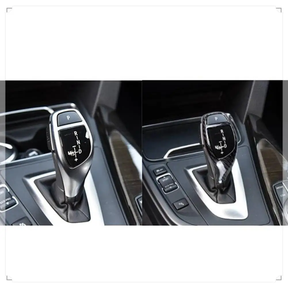 

Модификация салона автомобиля, отделка из углеродного волокна, крышка ручки переключения передач для BMW F20 F21 F22 F23 F30 F34, крышка рычага переключения передач, аксессуары