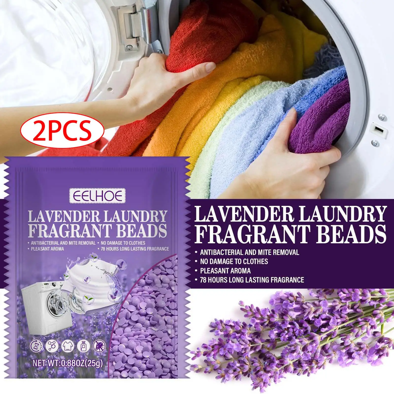 Laundry Scent Booster Beads Laundry Beads Washing Machine Scent Booster for Home