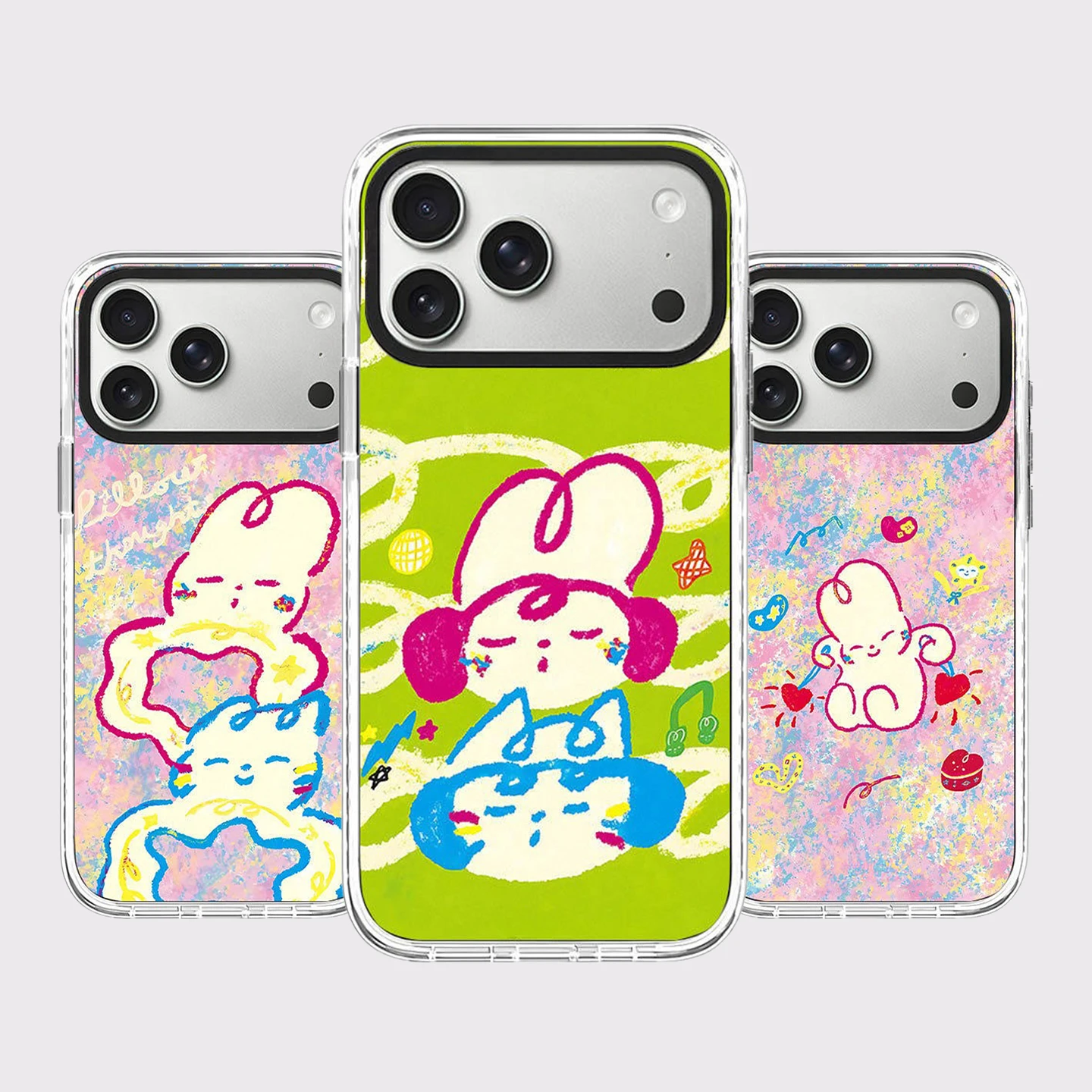 

Cartoon Guitar Puppy White Border Magnetic Impact Cover for IPhone 12 13 14 15 16 17 Pro Max Case for IPhone 17 Air