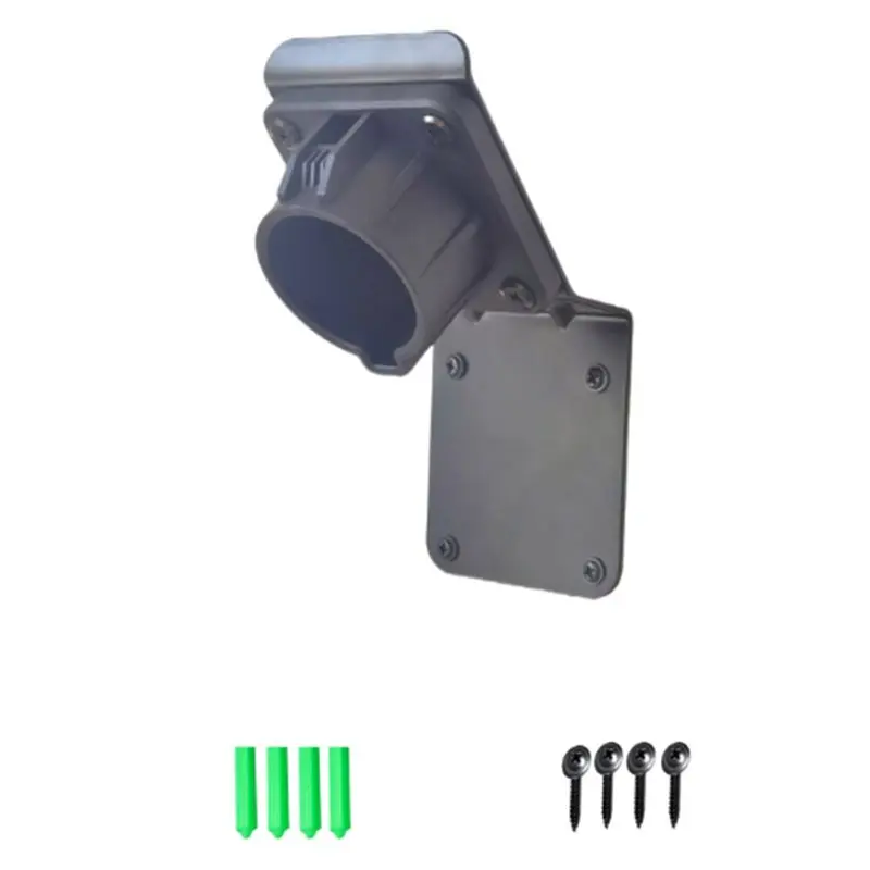 Top-Rated Wall Mount Bracket For SAE J1772 EV Holder Universal J1772 Plug Heavy Duty Installation Support