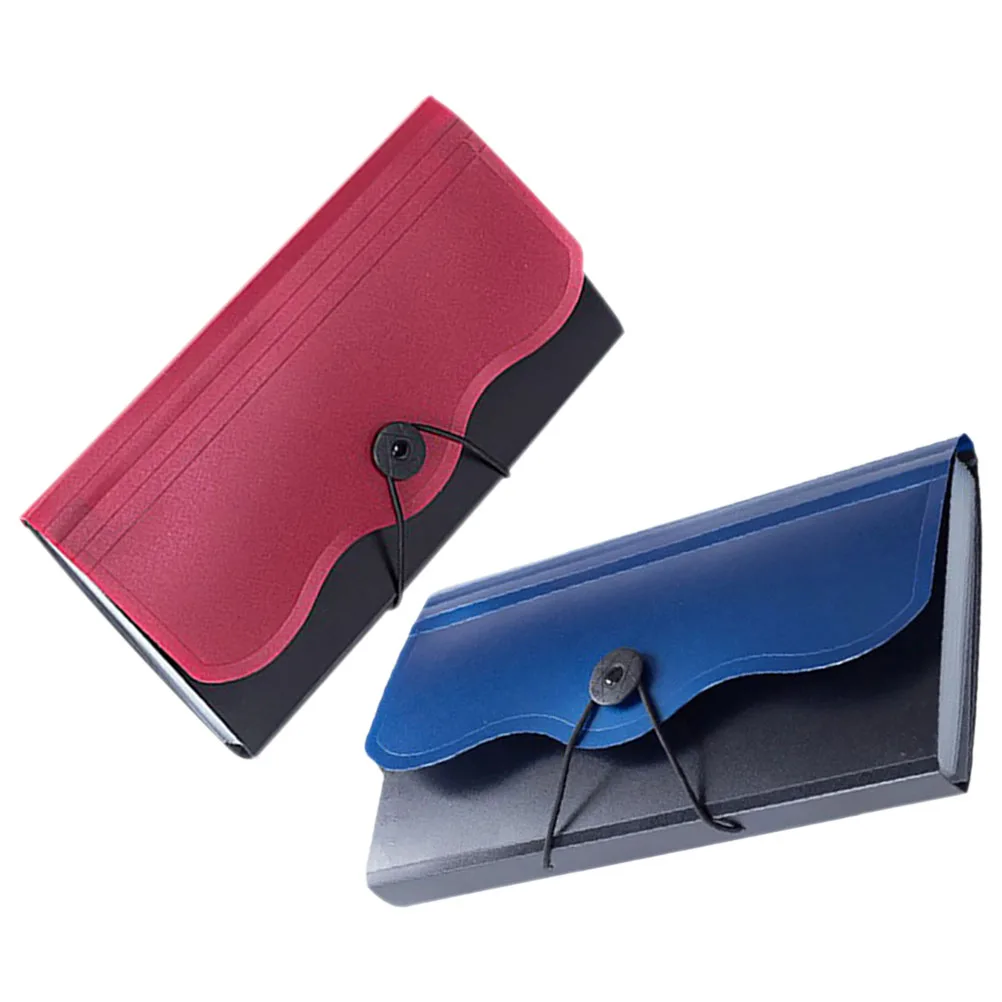 

2pcs PP Multi layer Document ganizer B5 Invoice Receipt File Bag able Accordion Folder Lightweight Storage Solution Office