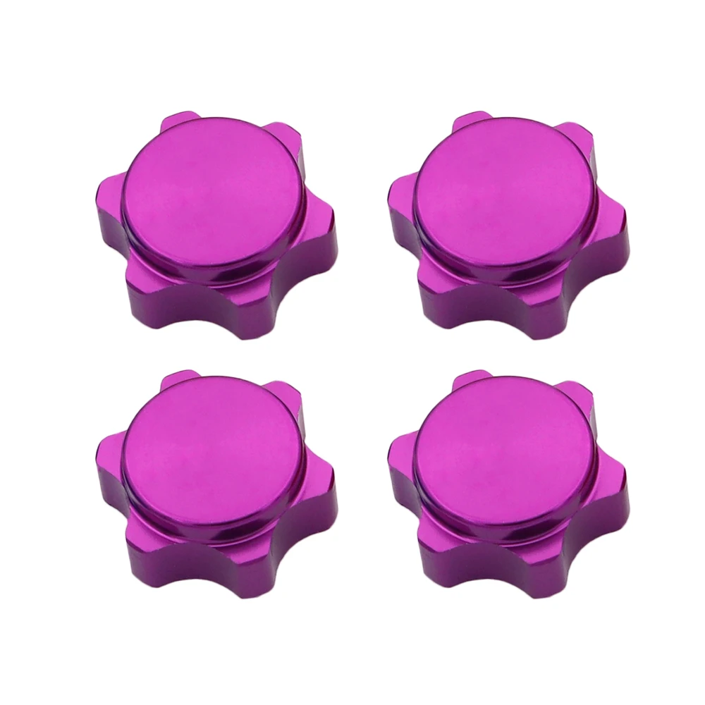 17mm Aluminum Wheel Hub Hex Nut Fine Anti-Dust Cover For 1/8 RC Hobby Car BuggyTruck Hop-Up Parts HSP Axial HPI Himoto