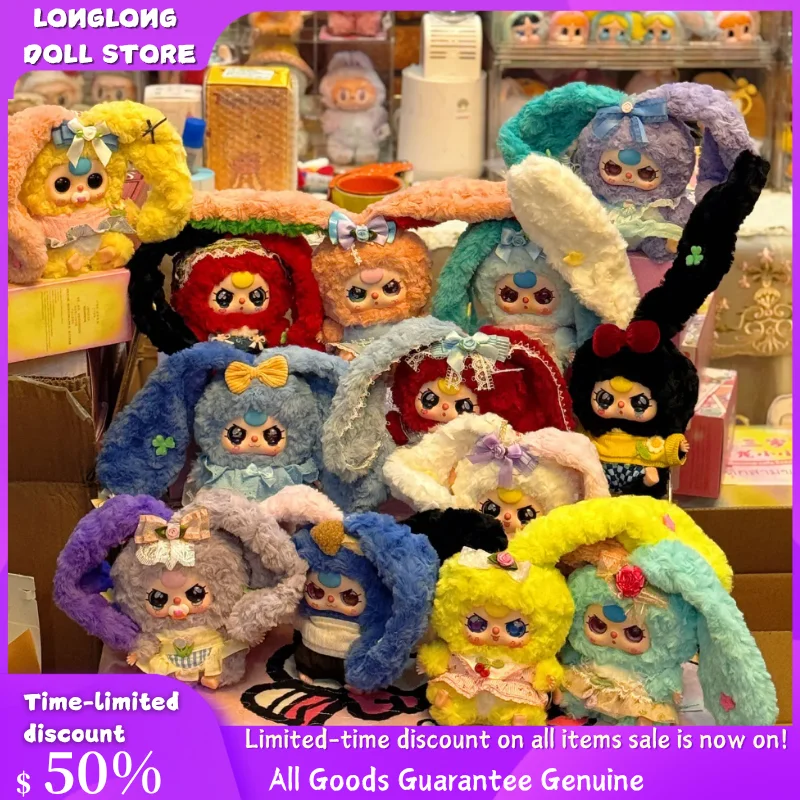 

New Product Babythree Lilyrabbit Town V4 Vinyl Plush Genuine Blind Box Doll Cute Keychain Doll Collectible Action Figure Gift