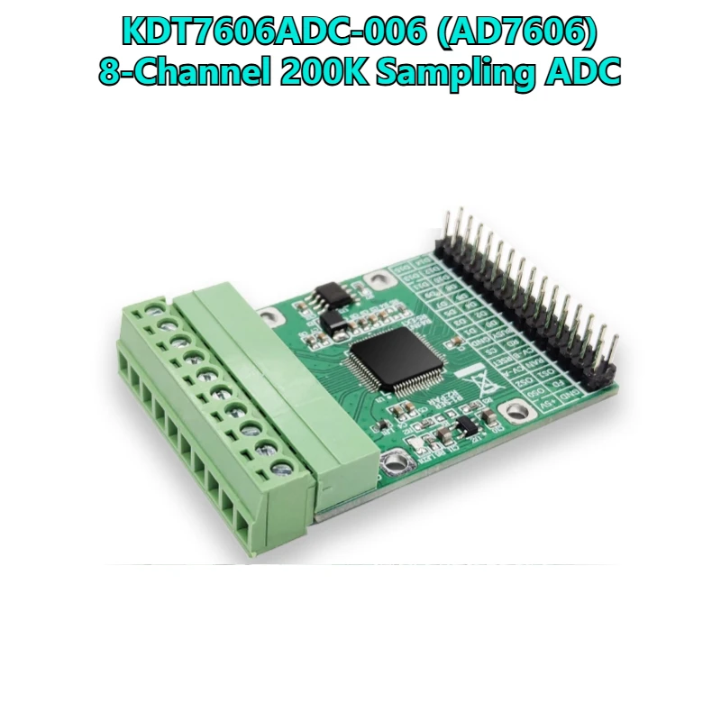 AD7606 Data Collection Module 16-bit ADC Multi-channel 8-channel Synchronous Sampling Frequency 200K Single Bipolar Input