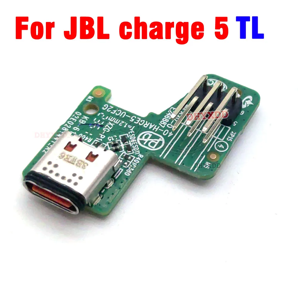 For JBL CHARGE5 Micro USB Power Supply Board Connector For JBL Charge 5 TL Bluetooth Speaker Type c USB Charge Port