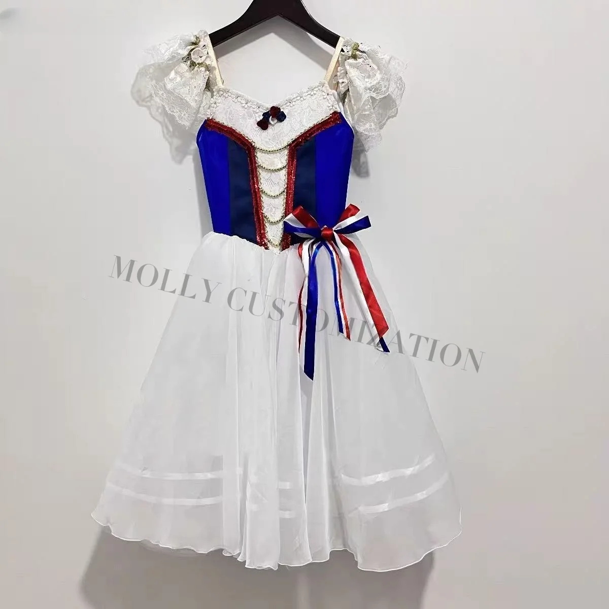 

Новое балетное платье Giselle, изготовленное на заказ, из длинной марлевки, для взрослых и детей.