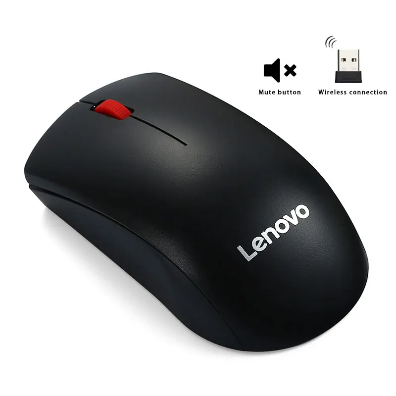 Mouse Lenovo Mouse M220 Mouse silenzioso Mouse wireless Mouse da ufficio Nero