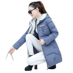 Piumino invernale in cotone parka da donna nuovo cappotto caldo spesso cappotto con cappuccio da studente capispalla femminile giacche imbottite in cotone