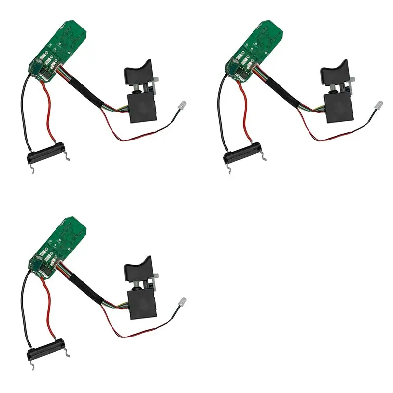 BMBY-3X For 16.8V Lithium Electric Drill Control Board Switch Assembly 18V Brushless Electric Drill Circuit Board