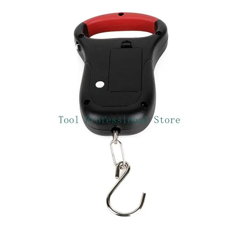 

57QF 50Kg Portable Luggage Scale Digital Precise Mini Fish Hook Hanging Scale Travel
