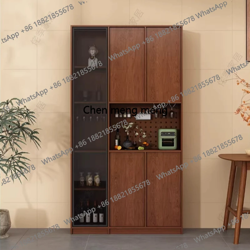 

Grade Medieval Wine Cabinet Solid Wood Dining Household Wine Cabinet Living Room Wall Storage Bar Furniture Barschrank