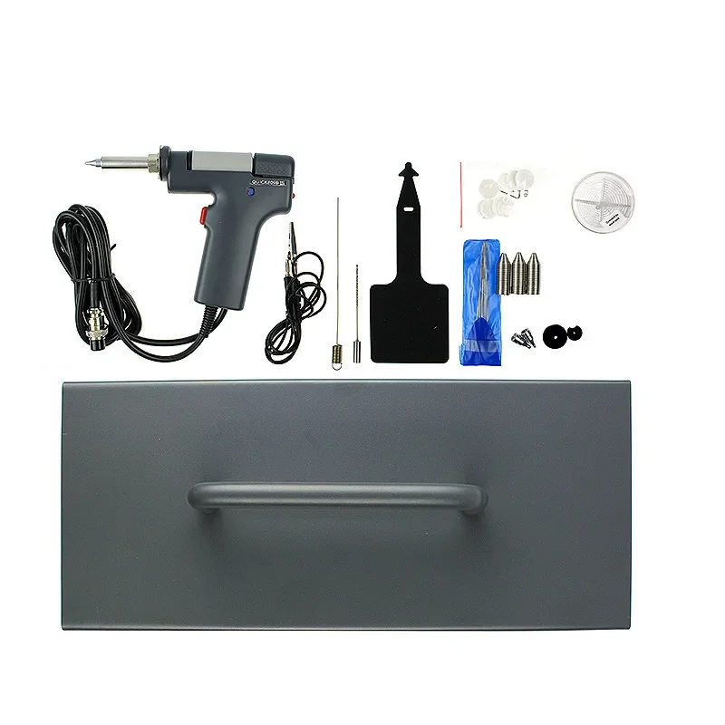 220V Original QUICK 201B ESD Electric Suction Tin Gun QUICK201B Dismantling Static Electric Suction Tin Pump 90W