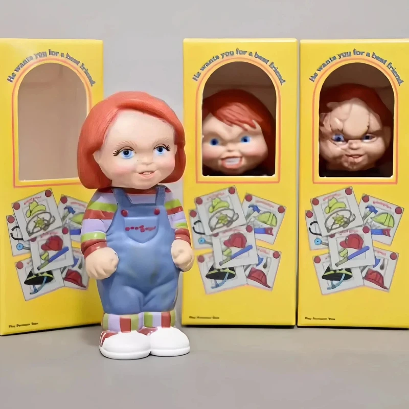 

Популярные коллекционные фигурки-призраки в закрытой упаковке, куклы-хорроры, настольные украшения, подарок-сюрприз на день рождения для фанатов