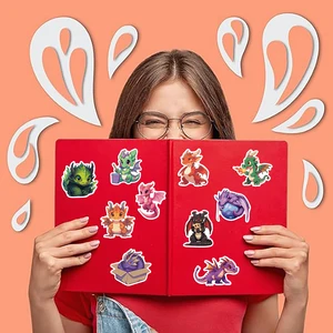 6 최고의 판매용 용 스티커 - №3