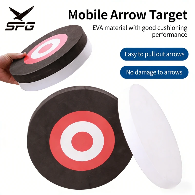 

SPG Archery Target EVA Foam Recurve Compound Bow and Arrow Shooting Practice Board Indoor and Outdoor Sports Hunting Accessories