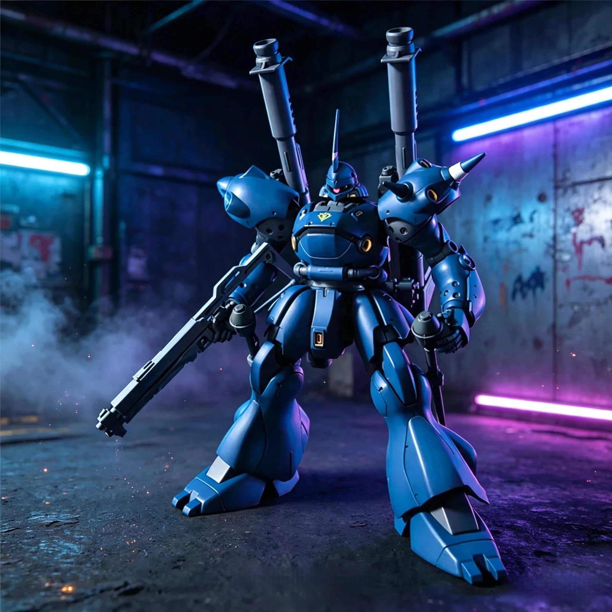 Bandai HGUC 089 MS18E Kampfer  – Model Kit Mecha recenzja i cena
