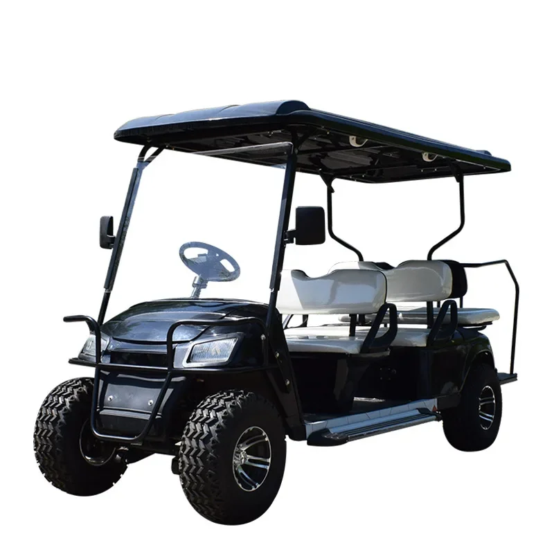 

Manufacturer scenic tourist viewing hotel property real estate electric sightseeing car, passenger electric golf cart