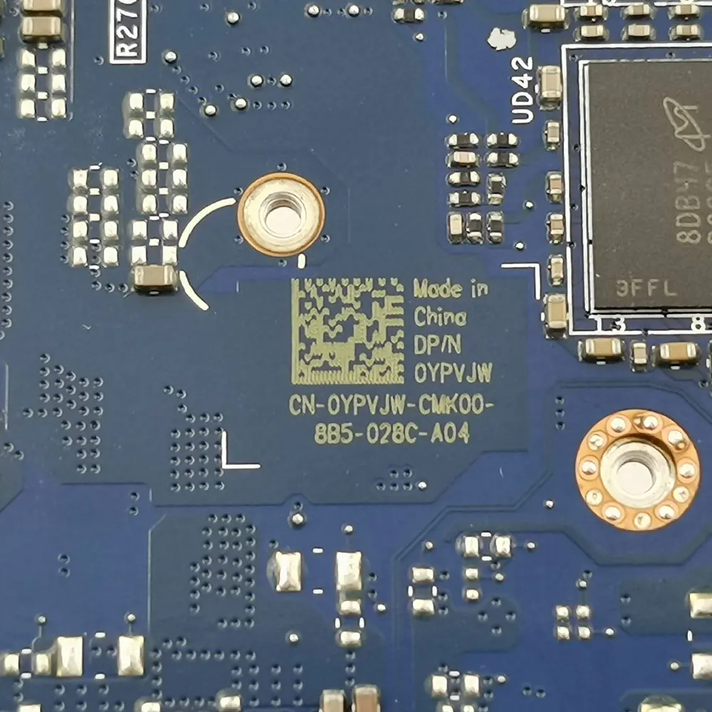 Dell XPS 13 9370 노트북 마더보드용 CAZ60 LA-E671P 메인보드 0YPVJW 0JCHK7 i5 i7-8th Gen CPU 8G/16G RAM DDR4 완전 테스트됨