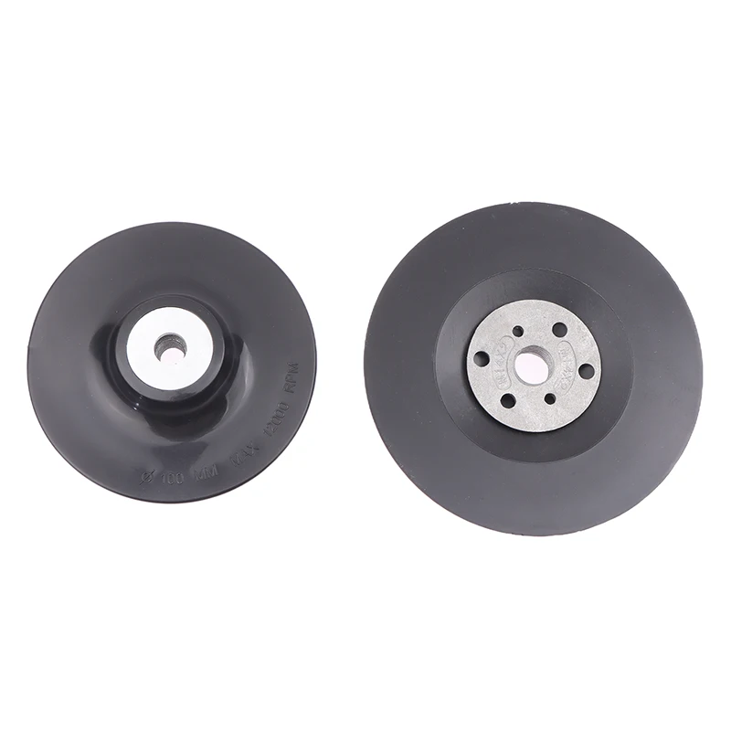 4-7 ''Harsvezel Backing Pad Disc Back-Uppad Tool 12200 Rpm Stalen Papierlade Voor Haakse Slijper