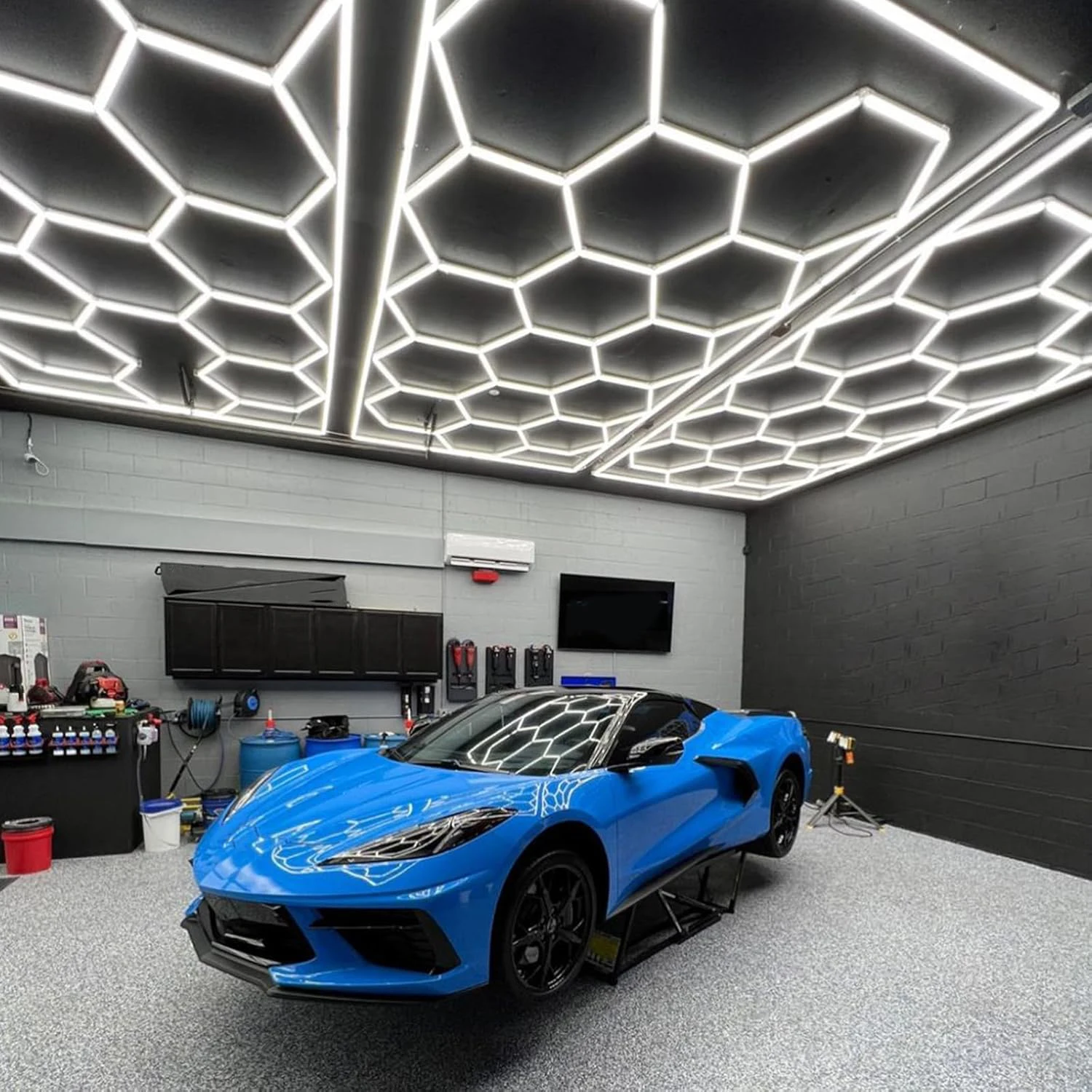 مصباح سقف LED عالي الجودة قابل للتخصيص لغسيل السيارات ورشة عمل صناعية لغرفة الرياضة الإلكترونية قاعة ألعاب الطرق والحدائق والفنادق #6