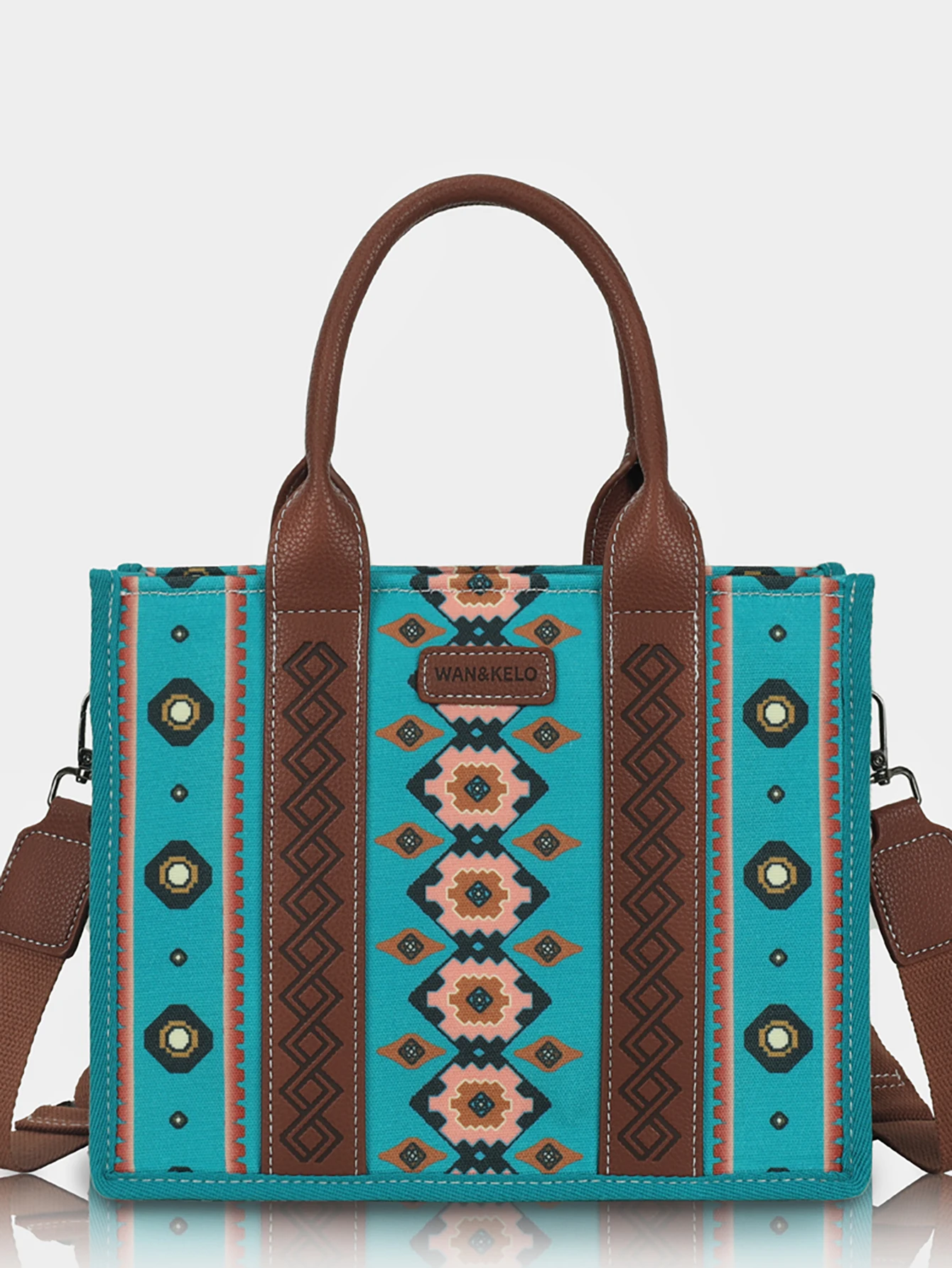 2-piece set of women\'s bohemian bags European and American retro popular single shoulder crossbody bag mother bag