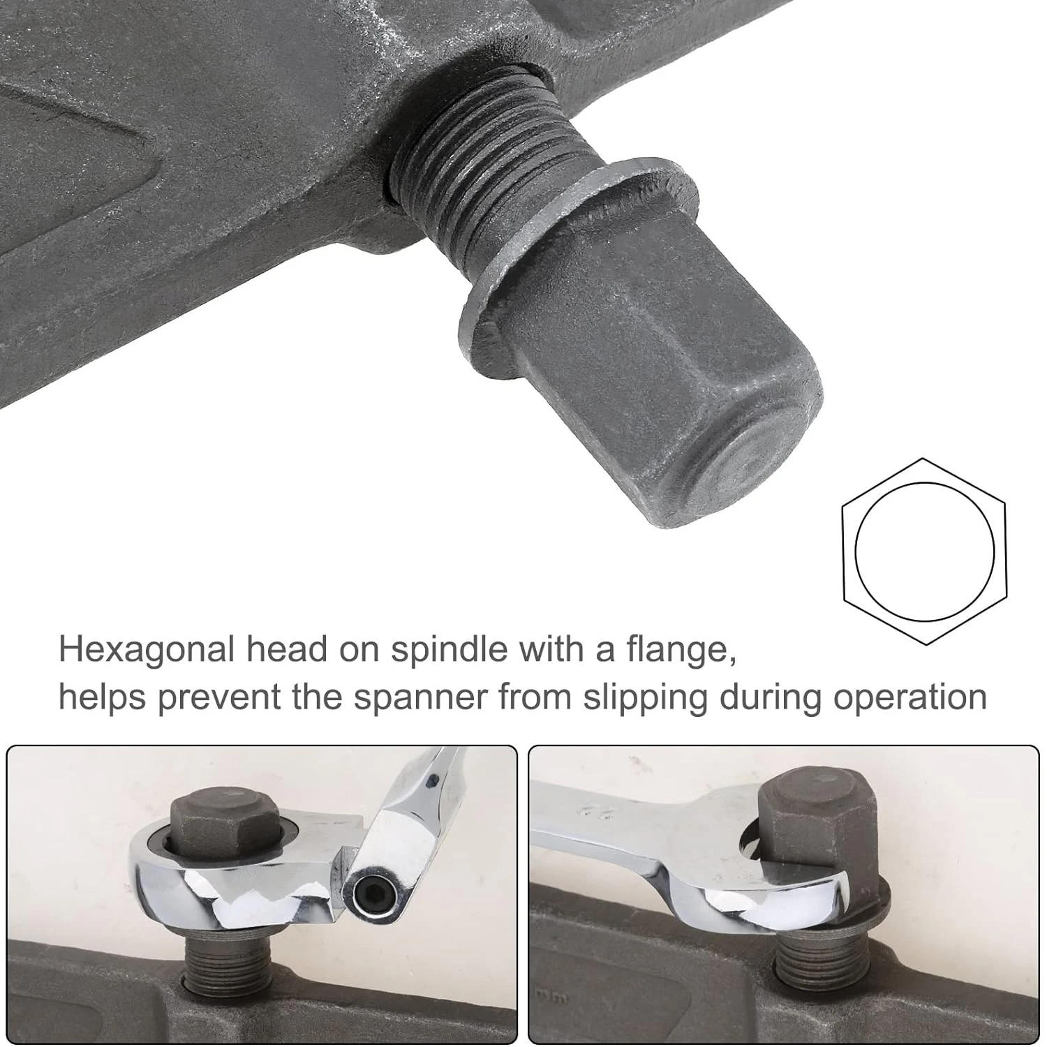 4 inch 100mm 2-Jaw Adjustable Gear Bearing Puller Kit - Industry-Grade Removal Tool For Motorcycle & Car Gear Repair