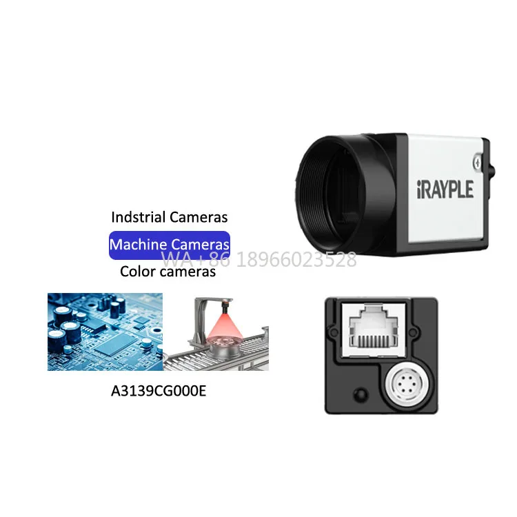 

Industrial Camera Gige A3139CG000E 92Fps GigE PoE 4.8μm Low Price Industrial Cameras ODM OEM