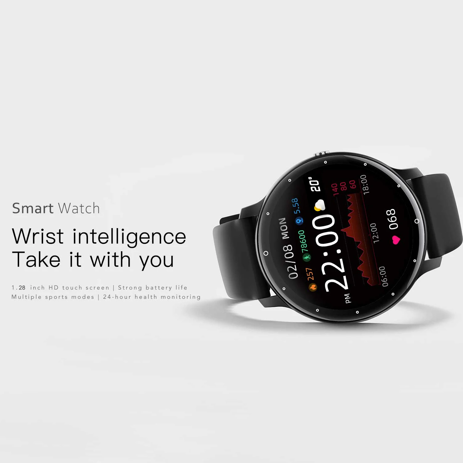 Men Smart Watch Women Heart Rate Blood Pressure Monitoring Sleep Health Monitor Bluetooth Call Sports waterproof For Android iOS