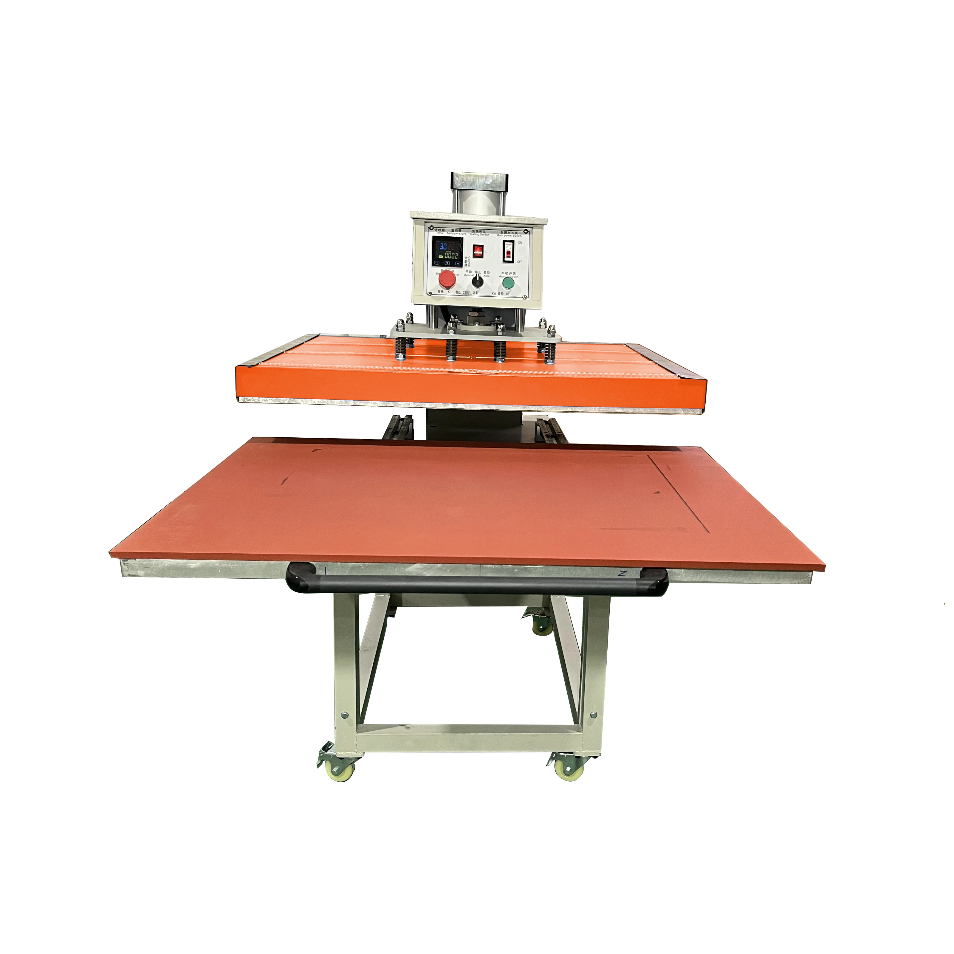 Flatbed Single Size Buy Printing On Fabric Pneumatic Hat Brim Heat Transfer Machine