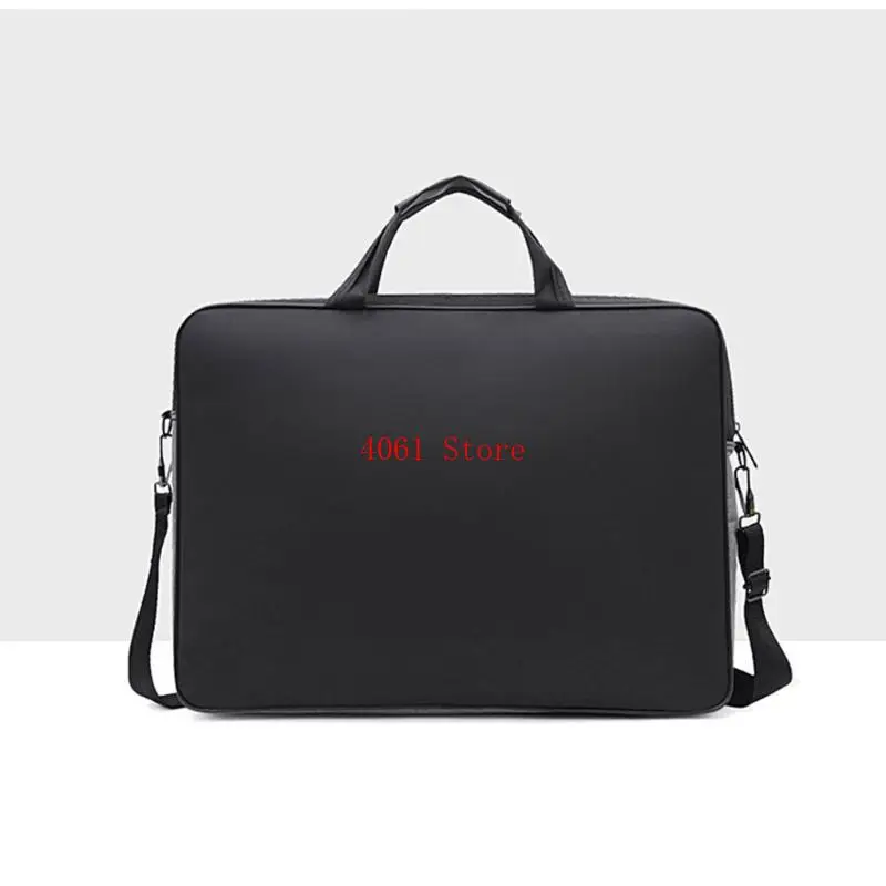 حقيبة كمبيوتر محمول خفيفة الوزن مقاس 15.6/17 بوصة مناسبة للاستخدام المكتبي والسفر #4