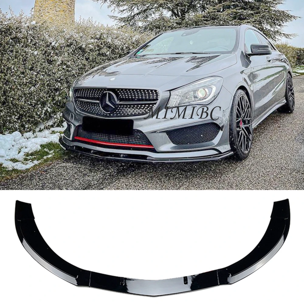 

For Mercedes-Benz CLA-class C117 Late 2013-2015 Exterior Modification Front Lip Front Shovel Front Bar Standard Version