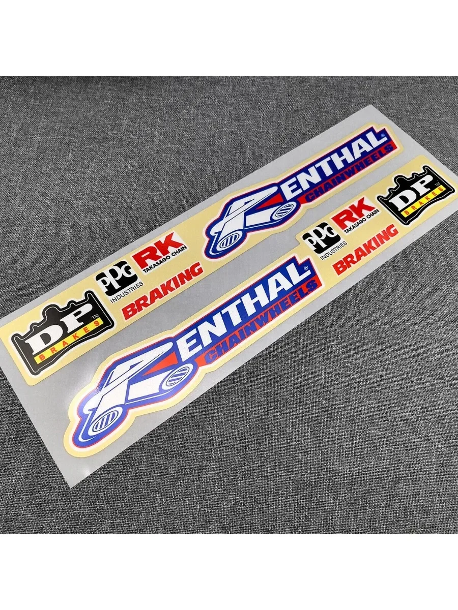 AliExpress NONE 2Pcs Swing Arm Stickers for Renthal DP KXF YZF RMZ CRF SX SXF Motorcycle Decals Motocross Dirt Bike Body Decor