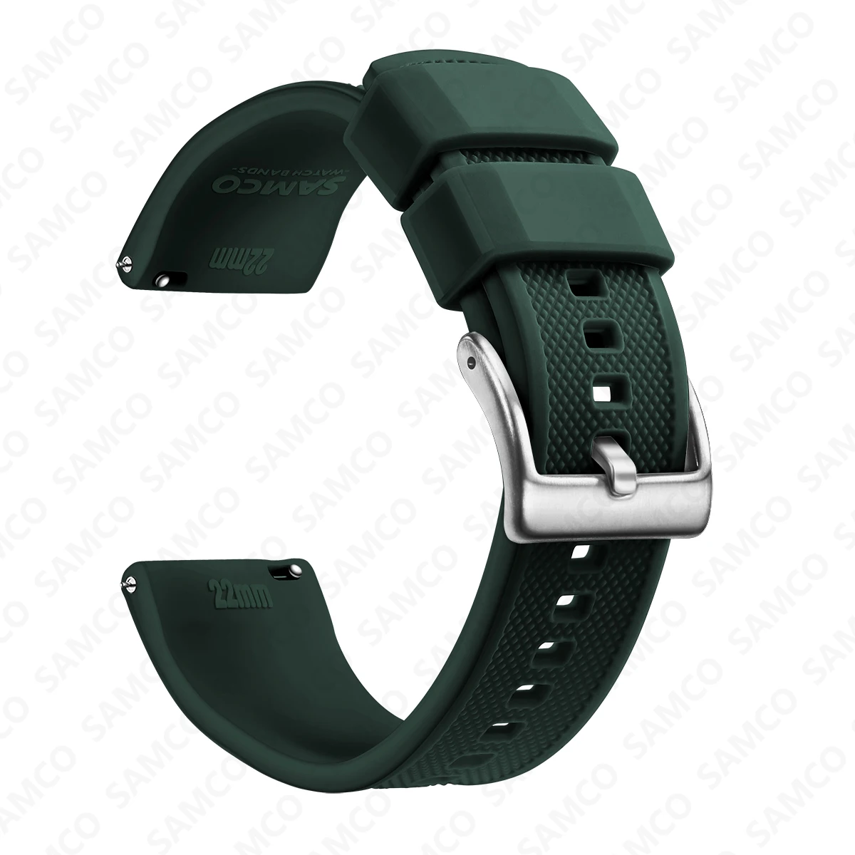Premium Silikon Uhrenarmband Schnellverschluss Gummi Uhrenarmband 18mm 20mm 22mm Uhrenarmband Uhr Ersatzarmband