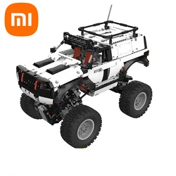 Original Xiaomi MITU Intelligent Building Blocks SUV Off-Road 4WD Kids Toy Electric Bluetooth 4.2 APP Smart Remote Control 1500+