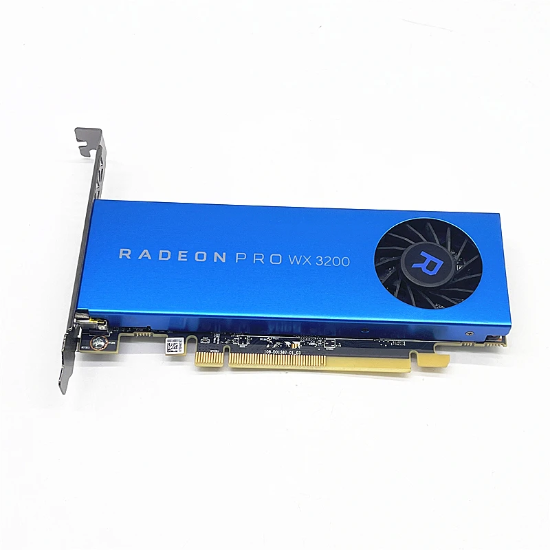 

Original Radeon Pro WX3200 4GB Graphics Card SW/CAD/3D Modeling Design Drawing Rendering Workstation Professional Graphics Card
