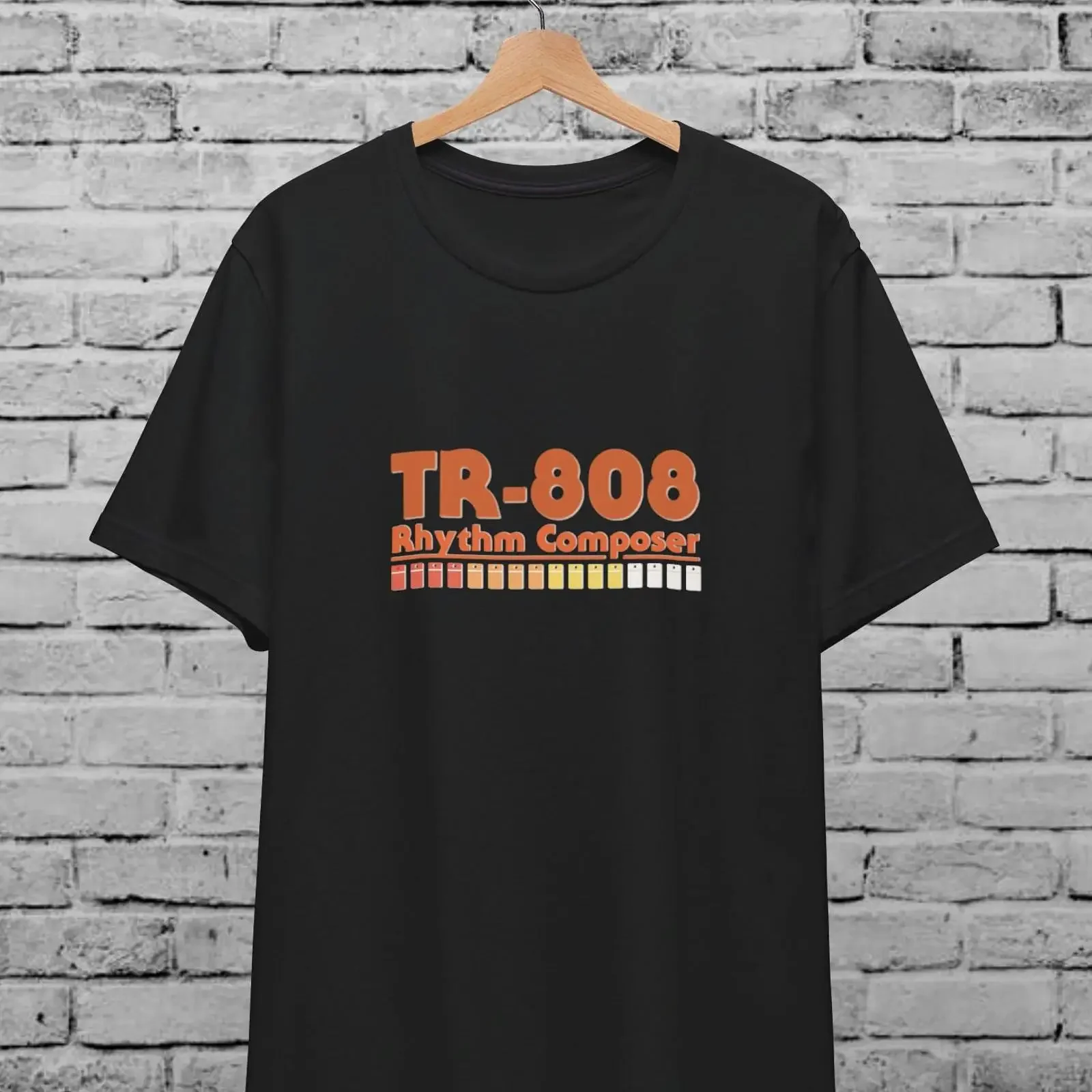 TR 808 Rhythm Composer T Shirt Vintage Analog Drum Machine Electronic Music Producer Studio Gear Synth Lover  vintage Washed