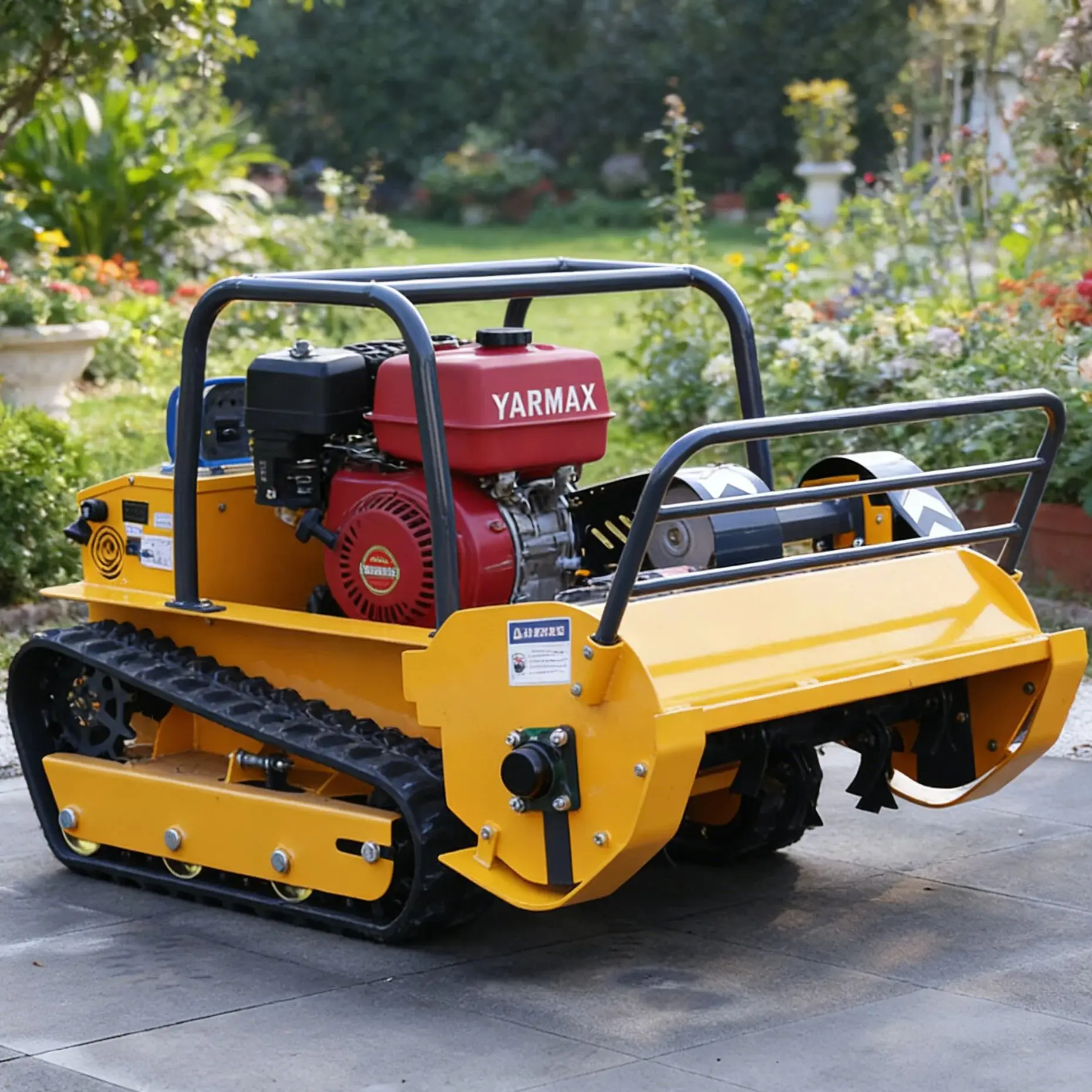 

Customized New Upgrade RC Lawn Mower Smart Wireless Operation Excellent For Garden Park Sloping Land Greening Maintenance