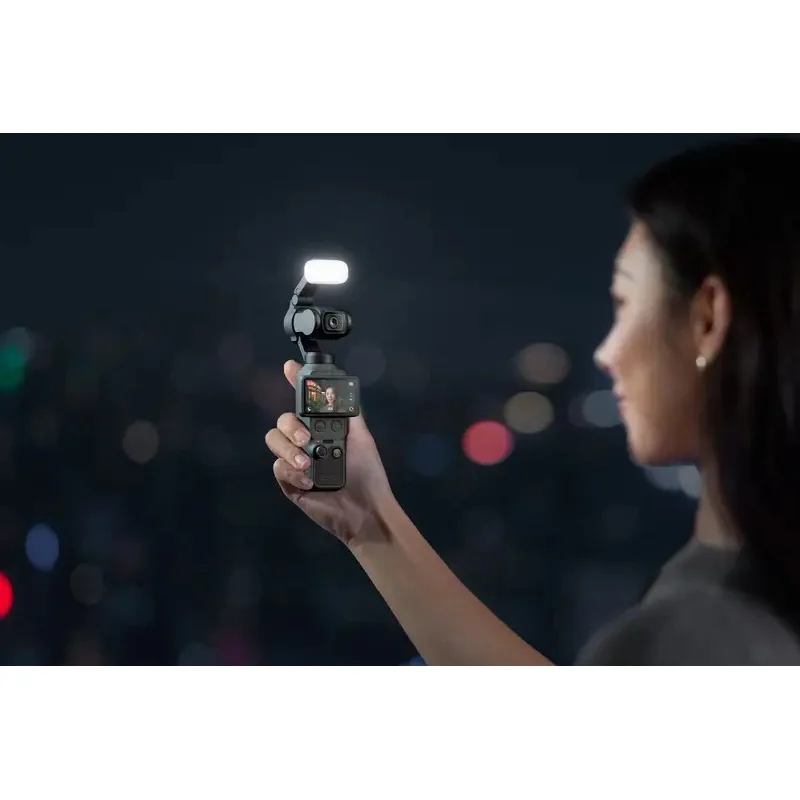 Suitable for DJI Osmo Pocket 4 Handheld Fill Light Compact Portable One-key Control Camera Shooting Accessories