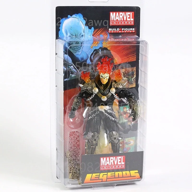 Marvel Legends Ghost Rider Action Figure Red and Blue Buildr Figures In stock Fast Shipping Christams Gifts 23cm Model Toys view 4