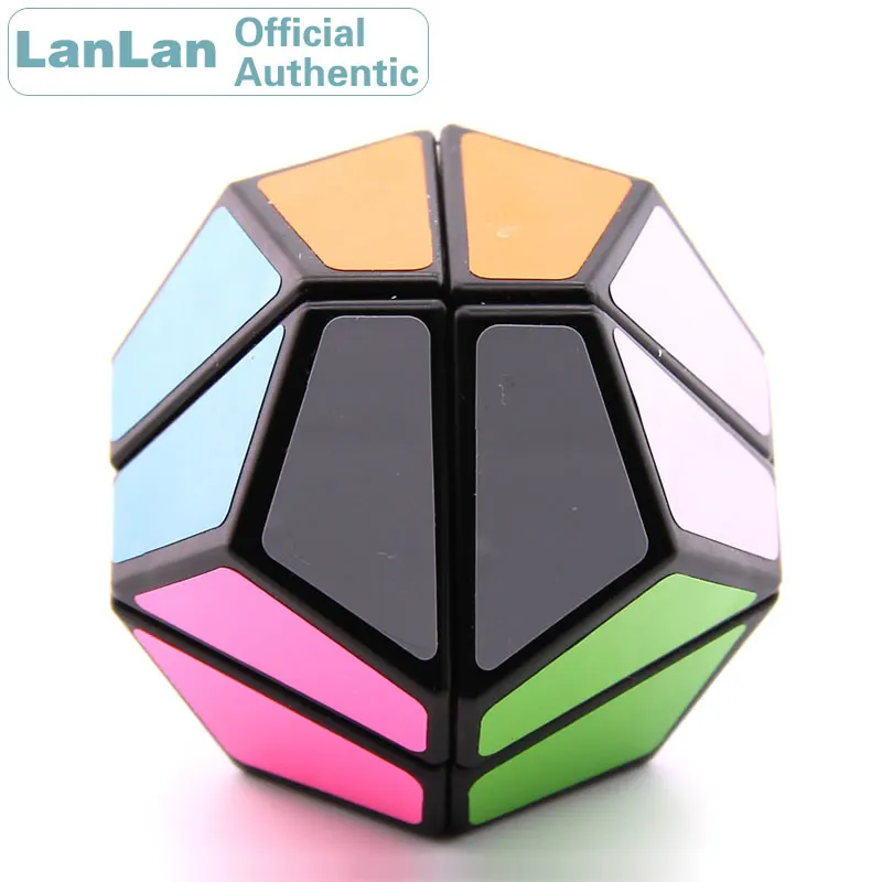 LanLan 2x2 Dodecahedron Magic Cube Megaminxeds Speed Puzzle Antistress Brain Teasers Educational Toys For Children