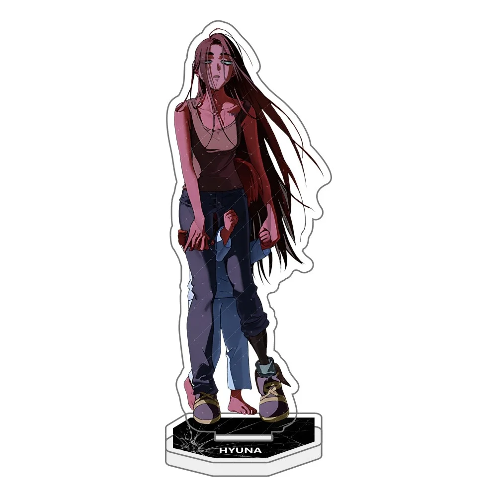 ALIEN STAGE Anime 15cm New Omote‑ura Exhibition Special Acrylic Stand & Keychain Figure MIZI SUA TILL IVAN LUKA Halloween Gift