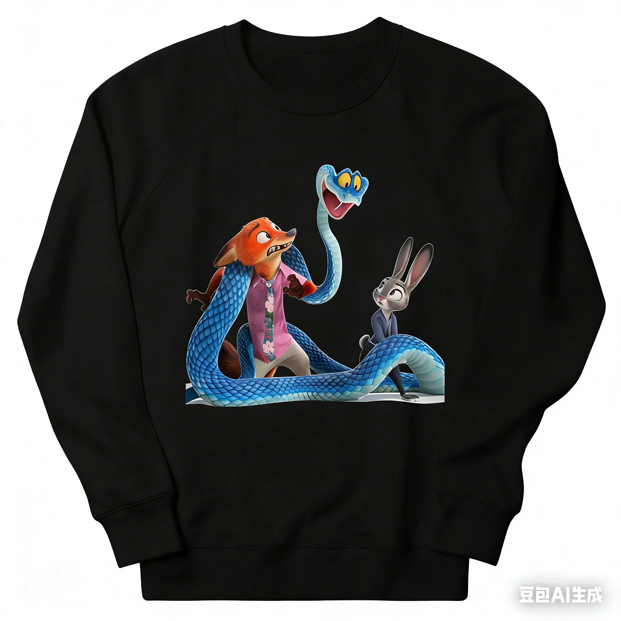 مجموعات متطابقة للعائلة Zootopia 2 Judy Nick بلوزات مطبوعة بطابع جودي نيك، بلوفرات قطنية للزوجين والطفل الوالدين لفصل الشتاء