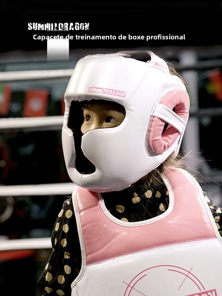 Equipement-de-protection-pour-enfants-summitdragon-casque-de-boxe-pour-filles-arts-martiaux-taekwondo-muay-thai-sports-de-combat