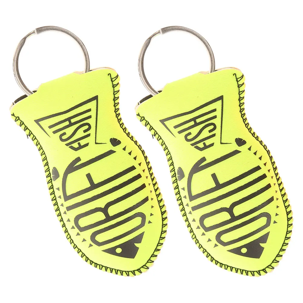 

2pcs Diving Keychain Floating Water Sports Kayaking Keys Holder Decorative Chains Boat Accessories Floating Key Rings