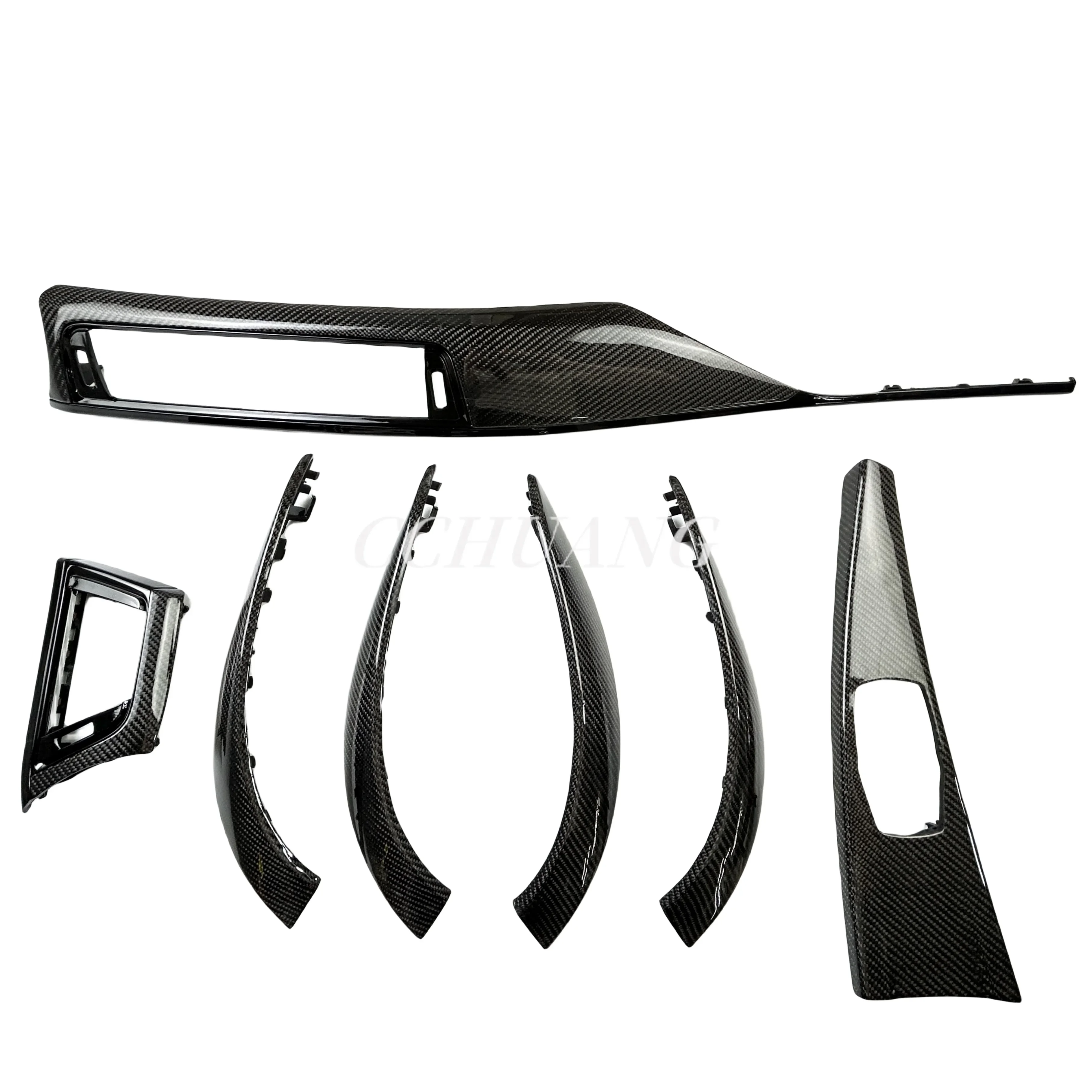 

Carbon Fiber Interior For BMW 3 Series F30 F20 Carbon Fiber Interior 7-piece Replacement Style