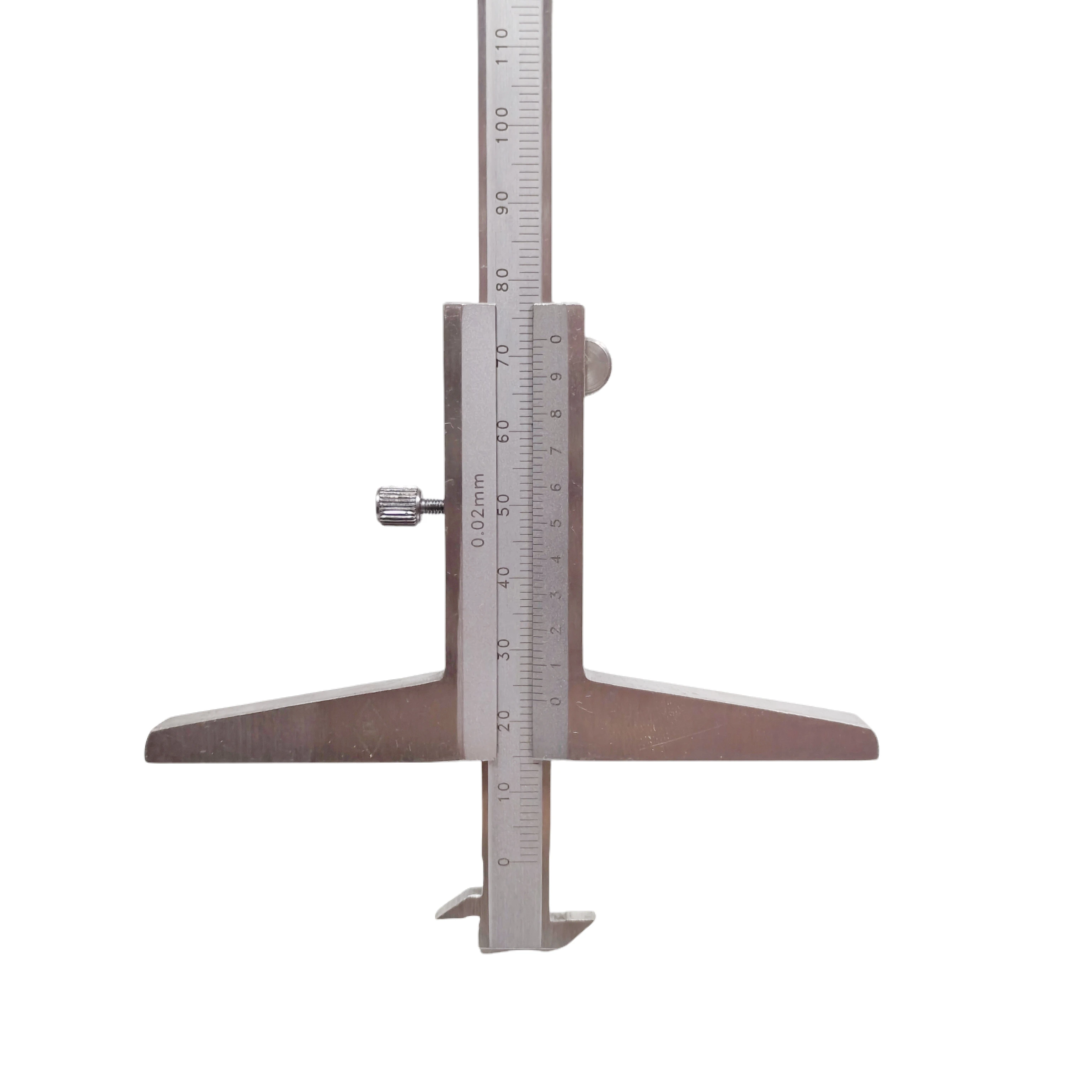 

Double hooks vernier depth gauge caliper groove hole width bottom Thickness distance Left and right sides two Up and down hooks