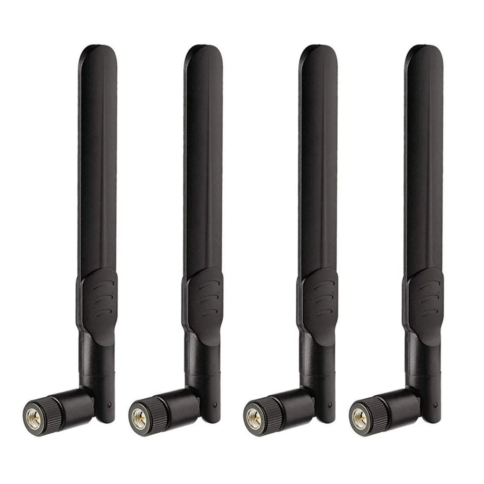 AYHF 4G LTE Antenna 8Dbi SMA Plug Antenna (4 Pieces) Compatible 4G LTE Router Gateway Home Telephone Hotspot Modem Router