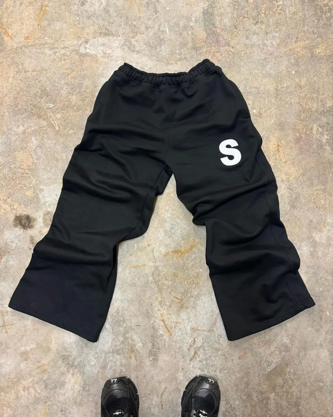 Viser de survêtement baggy pour hommes et femmes, pantalons décontractés Y2K, pantalons de jogging à jambes larges, streetwear rétro simple, Harajuku Hip Hop Letter, fjNew