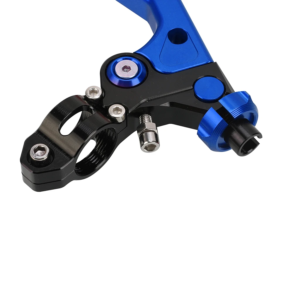 Single Fingered Clutch Lever For Yamaha YZ80 YZ85 YZ125 YZ125X YZ250 YZ250X YZ250F YZ250FX YZ426F YZ450F YZ450FX 1995-2021 2022+
