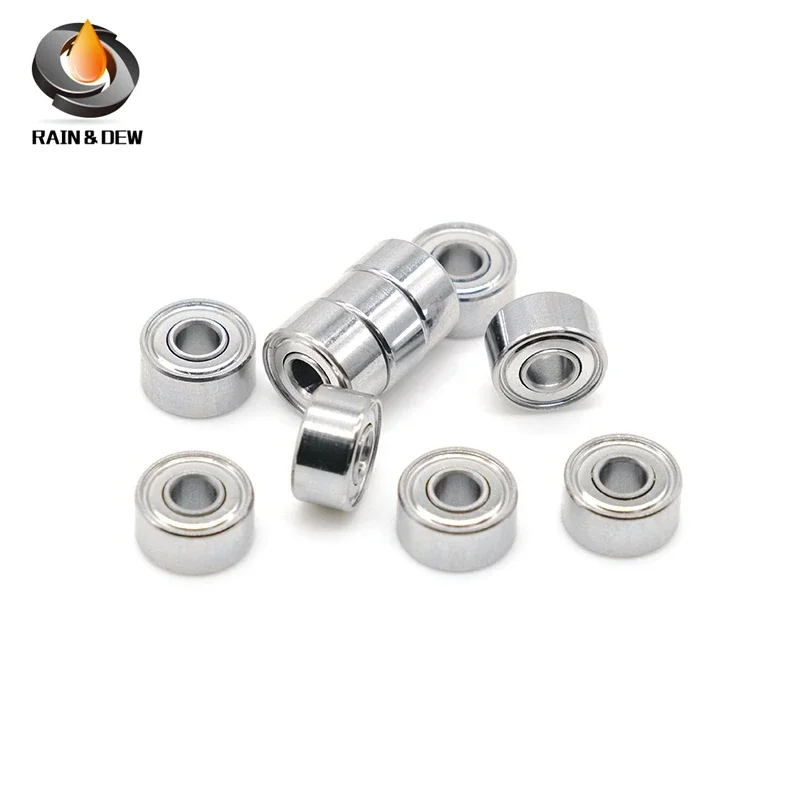 

10Pcs 693 ZZ Ball Bearing 693ZZ Bearing 3*8*4 Mm ABEC-7 Miniature Engine 619/3ZZ R-830ZZ EMQ Motors Fans 693Z 693 Bearings